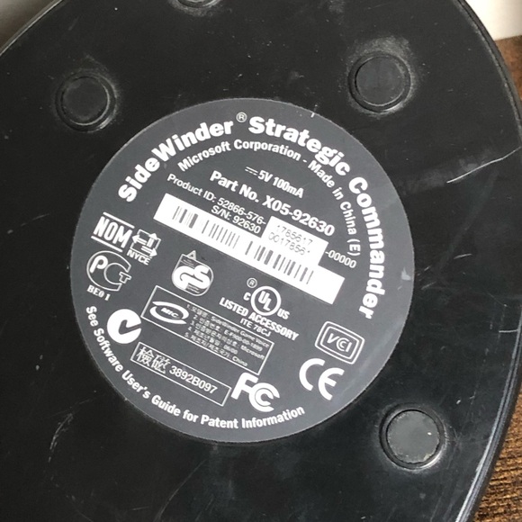 Microsoft Sidewinder Strategic Commander - PC USB RTS Controller/Mouse - Picture 5 of 5